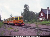 35477  Avaviken : 1991 Inlandsbaneresan med SMoK, Resor, SvK 14 Gällivare--Storuman, Svenska järnvägslinjer
